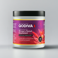 Qodiva Complete Menstrual Support Supplement – 120 Vegetarian Capsules (30-Day Supply)